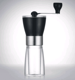 Hand coffee machine home coffee grinder coffee grinder hand pepper mill (Option: default)