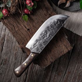 Hand Forged Longquan Old Kitchen Knife Home Chef (Option: Forging slaughter)