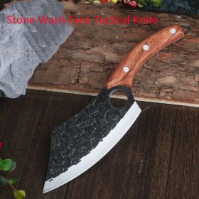 Forged Small Kitchen Knife Blade Material Anti-rust (Option: Stone washed face-Standard package-1PC)